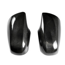 Cubierta de Espejo Retrovisor de Fibra de Carbono para Coche Sin Luz para Rohens Coupe 2008-2016 Carcasa de Espejo Retrovisor