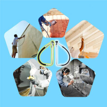 Airless Paint Sprayer-Reflux Sets for 390 395 490 495 595 Tongshan T300 500,with 4pcs 3/4UNF Inlet Strainer Screen