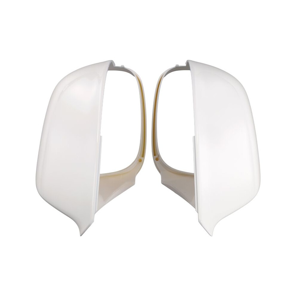 Tauoh Car White With Holes Rearview Mirror Cover Side Mirror Cover For Q5 2010-2018 Q7 2010-2015