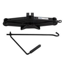 Car Scissor Jack 2 Ton (4000lbs) Capacity Portable Steel Tire Jack with Handle Sedans Coupes Suvs Oversized Base Jack