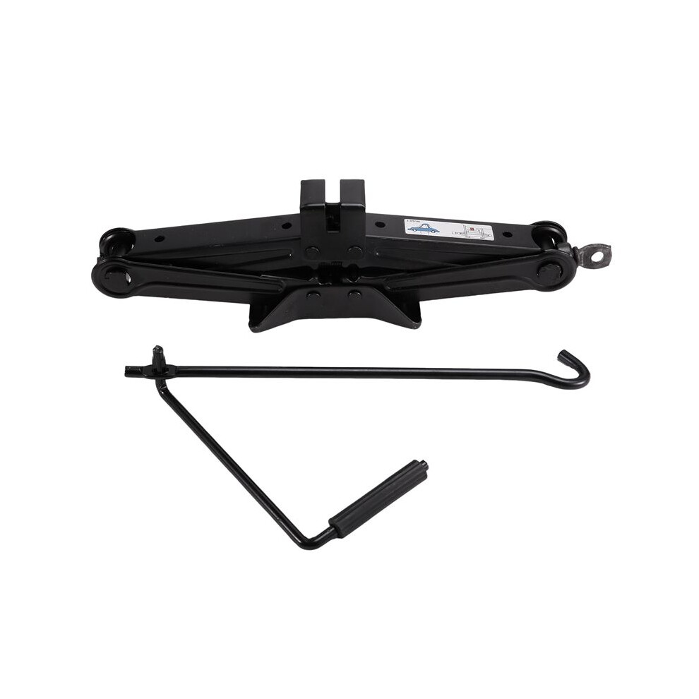 Car Scissor Jack 2 Ton (4000Lbs) Capacity Portable Steel Tire Jack With Handle Sedans Coupes Suvs Oversized Base Jack 6033141677255