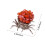 Crystal Araneid Desktop Decoration Halloween Sci-Fi Decor 2