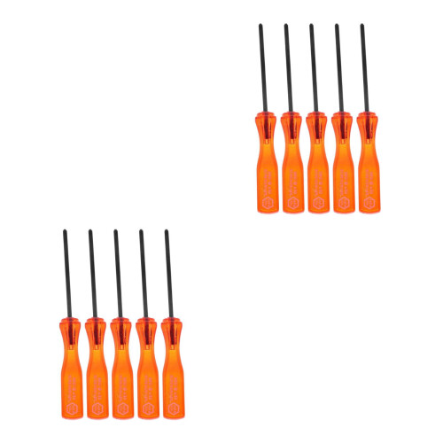 2 PCS Tri Prong Screwdriver Three Point Red Set DS Repair Tool 2