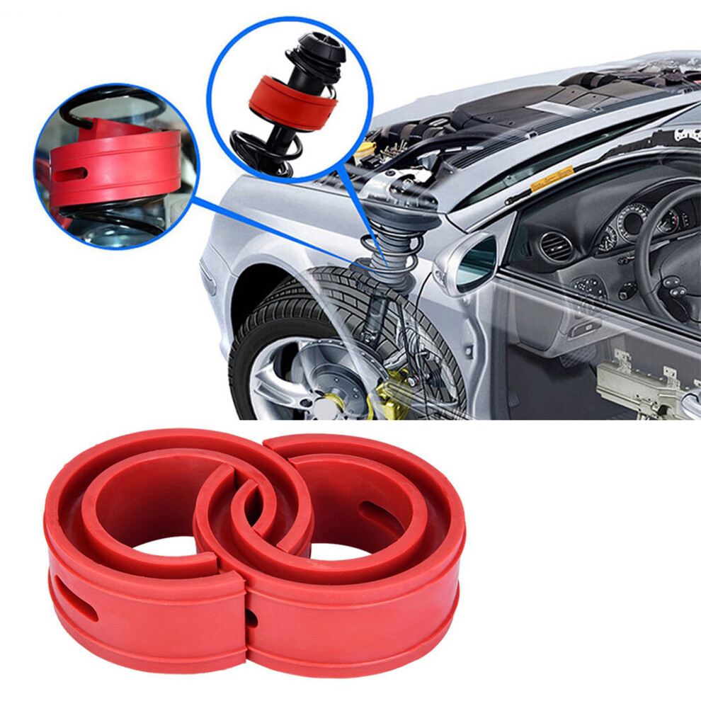 Car Shock Absorber Buffer Spring D Type 175Mm Diameter Red 9421390797188