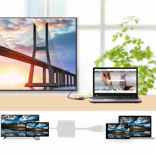 HDMI zu VGA Kabel 1080p Unterstützung 2