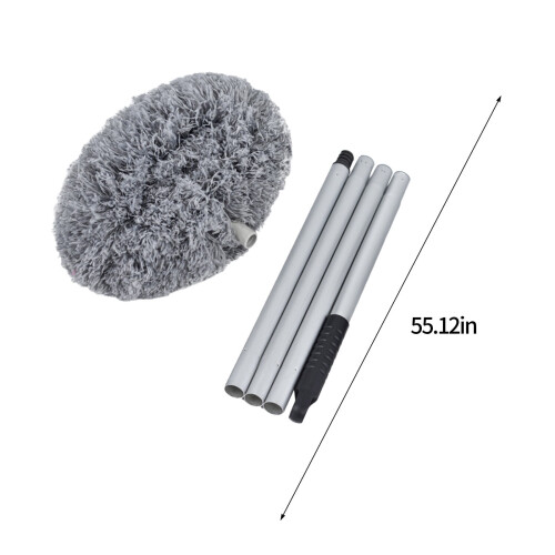 Microfiber Duster, Ceiling Fan Duster, Extension Pole Duster, Multi-Use Cleaning Duster, Lightweight Dust Cleaning Tool for Home and Office 2