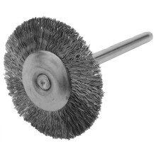 Steel Rotary Brush for 180Pcs 3mm Shank Wire Wheel Brush Drill Rotary Tool for Metal Rust Polishing