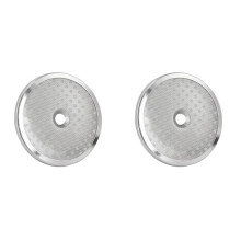 2X Tela de Chuveiro de Substituição de Filtro de Grupo de Máquina de Café Expresso de 56,5 mm para Fabricantes para Nuova Simonelli La Pavoni