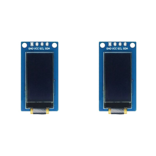 2pcs 0.96 Inch OLED Display 64x128 SH1107 Vertical Screen Module with White for  Raspberry Pi ESP32 DIY