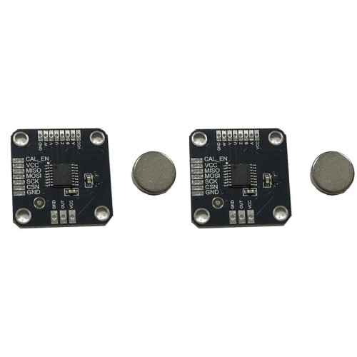 2X MT6835 Magnetic Encoder Module 21-Bit High Precision PWM/SPI Interface for Brushless Motor Replace for AS5048 B