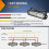8 τεμάχια φώτα LED strobe, 12LED πράσινο/λευκό, 12V/24V, επιφανειακή τοποθέτηση, εξαιρετικά 5
