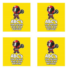 4X ABC'S para Futuros Pilotos de Carros de Corrida Livro Do Alfabeto (Livro para Bebês, Livro Infantil, Livro para Crianças Pequenas)