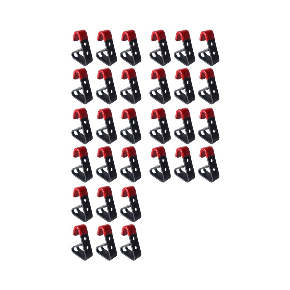 30Pcs Tire Wheel Rim Hub Hanging Metal Hook Metal Holder Shop Display Stand Rack Wall Mounted Racing Hook 4712003888535