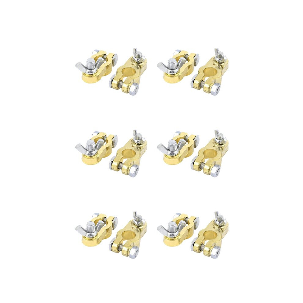 12 Pcs Automotive Car Boat Truck Battery Terminal Clamp Clip Connector Battery Clip Battery Connector 6032765474691