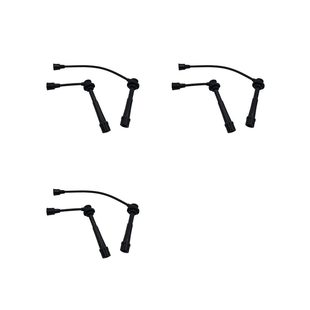 3X Ignition Cable Kit Wire For Sx4 Swift Liana Aerio Jimny Ignis 33705-80G00 6032383906970