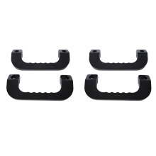 2X Poignée de Porte de Voiture Noire Accoudoir de Voiture Poignée de Conduite Accessoires de Voiture pour Hiace 05-18