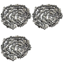3X Chaîne de Tronçonneuse 20 Pouce Calibre de Pas 325 Pouce 76DL Remplacement pour Tronçonneuse pour pour Poulan Craftsman Max