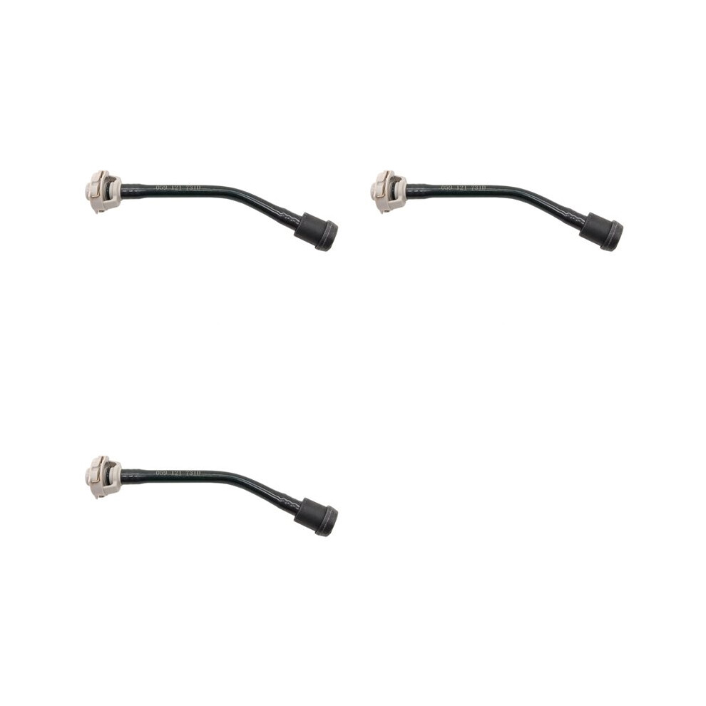 3X 059121731D 4Mo121081ak30 Auto Parts Coolant Hose For 3.0 Tdi Q7 Radiator Pipe Black 4713156372230