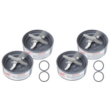 2X Extractor Blade, Fit for 600w/ 900w Pro Series Blender with Food-GradeRubber Gaskets Seal