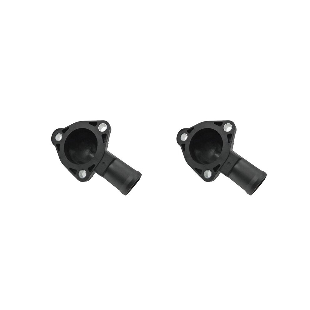 2X 13049-4M500 Engine Coolant Thermostat Housing For Almera Sentra 1.8L Inlet-Water 2001-05 130494M500 Black 4711578653029