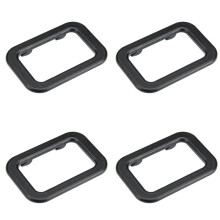 4X 51211876043 5121187604 Covering Inside Door Handle for E30 E28 E24 E23, Convertible Top Handle 51-21-1-876-043