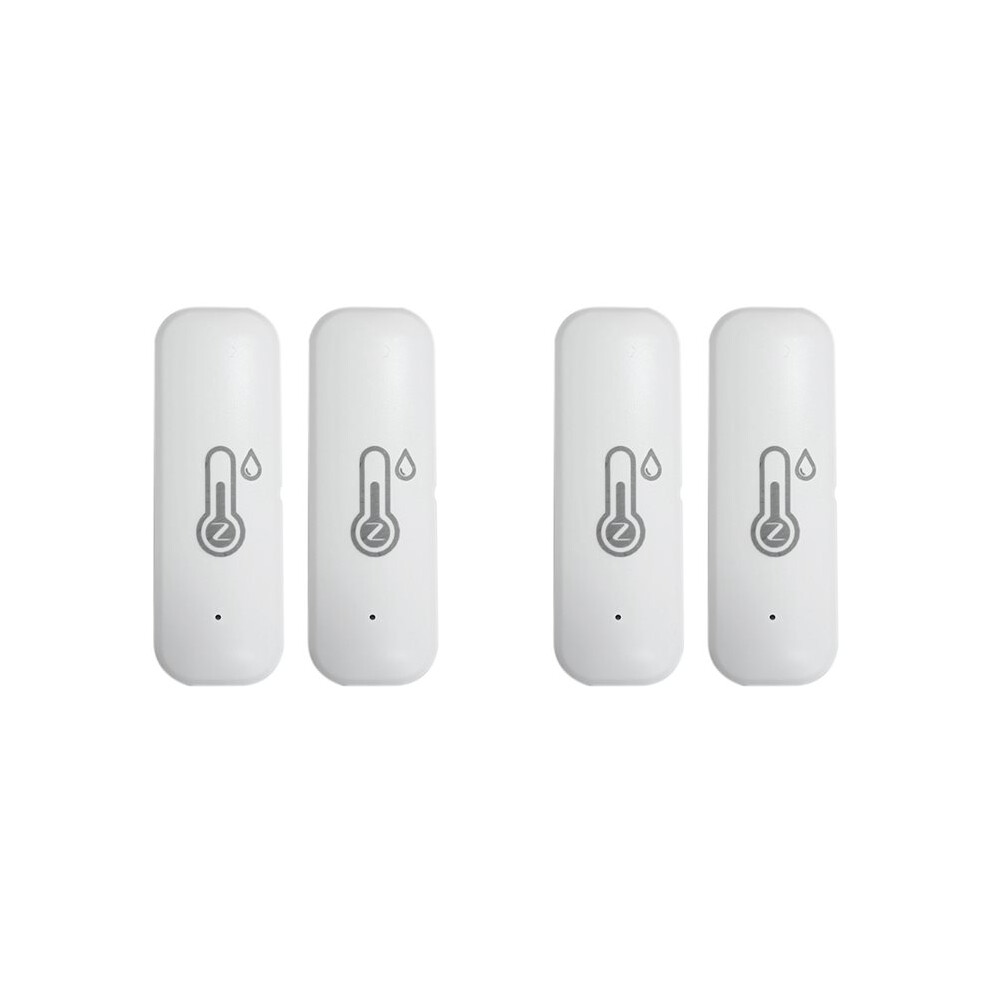 4X Tuya Zigbee Temperature Humidity Sensor Outdoor Ip65 Waterproof App Remote Monitoring And Alerts Home 4711464456970