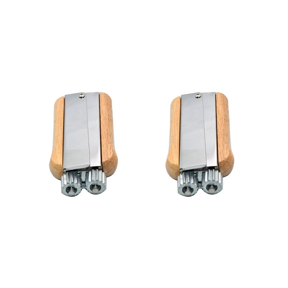 Semoic 2X Beekeeping Wire Tensioner Frame Tool Cable Tensioner Crimper Wood Stainless Steel Iron Wire Tightener