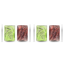 4 Pack Skin Picking Decompression Toys,Silicone Picking Pad with Tweezer,Hair Pulling Decompression Toys for Adults