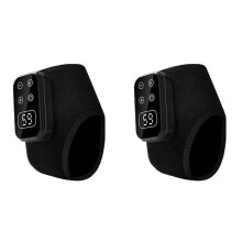 2X Foot Massager, Foot Massagers for Pain and Circulation, Wireless Triple Therapy Feet Massagers with 5 Heat Level