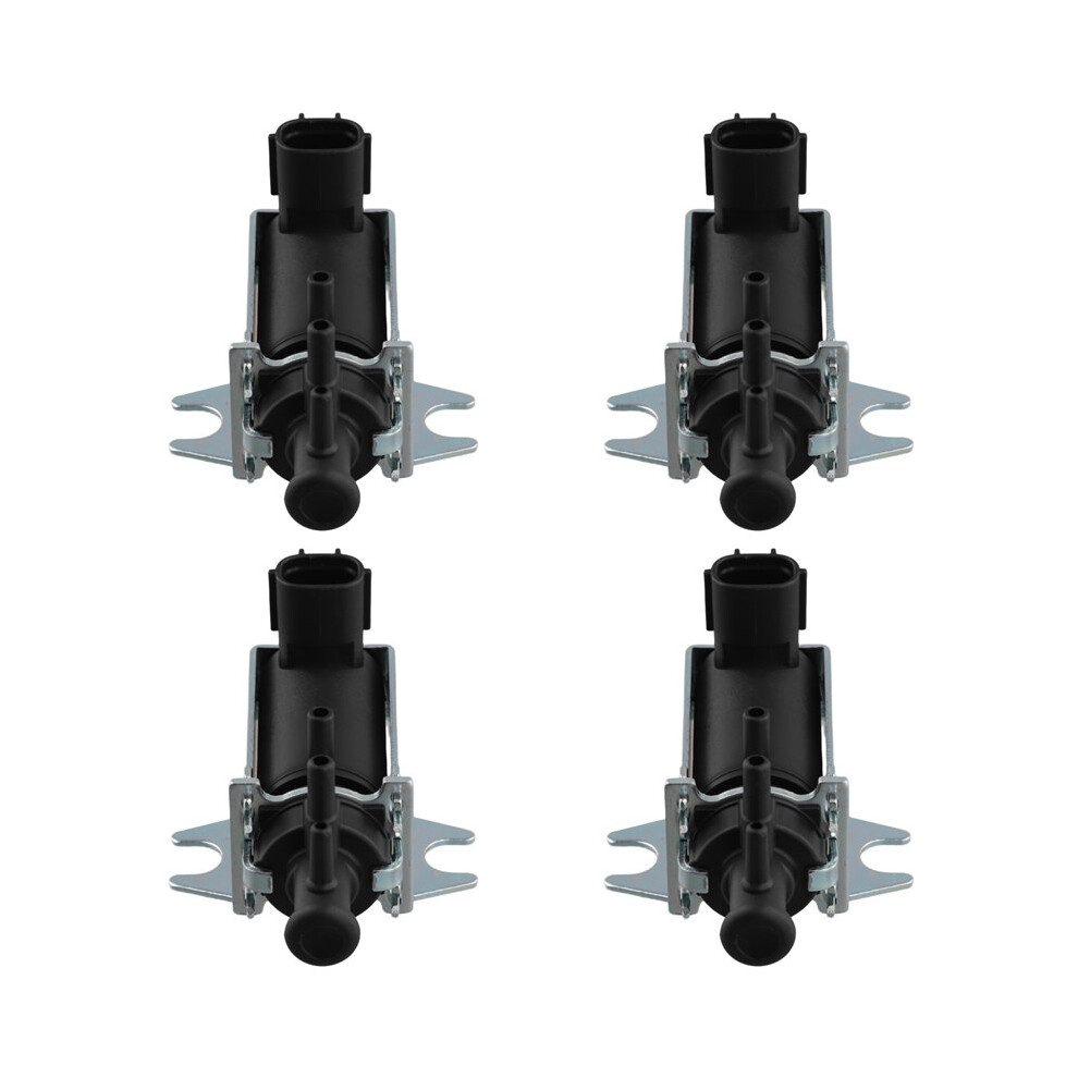 4X Car Turbo Boost Vacuum Solenoid Valve 1Cdftv For Rav4 2000 - 2005 25819-27050 25819-27040 Light 4713324430434