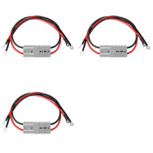 6Pcs Electric Forklift Charging Plug Cable with O Ring Battery Connect Quick Connector 50A 8Awg Connector