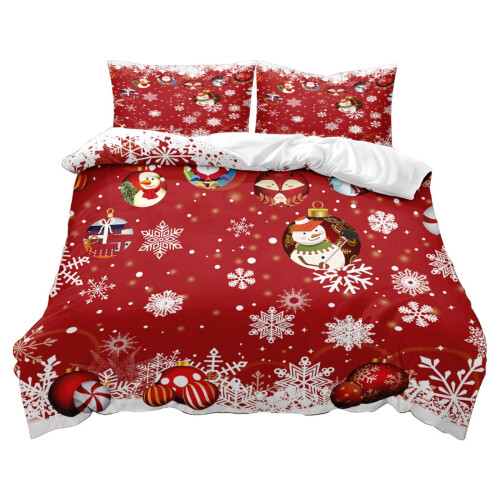 Christmas Bedding Set Cloth 4-Piece 1