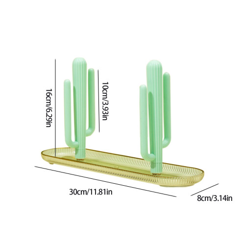 Porte-baguettes FloHua Cactus – Lavable, 2