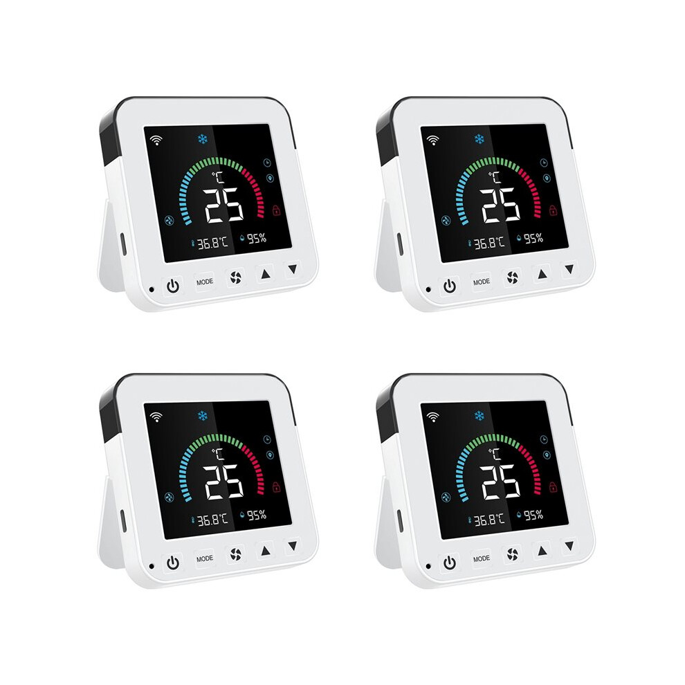 4X Tuya Life New Wifi Thermostat Dc5v Air Conditioner Ir Remote Control Timer Temperature Humidity Sensor 6031443636642