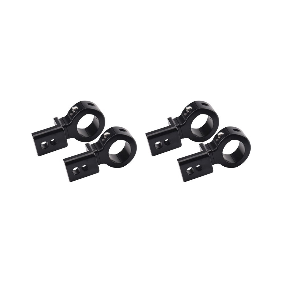 Motorcycle Led Head Mount Bracket Adjustable 20Mm-32Mm Mount Clamp Led Bracket Support, 4Pcs Light/Black 6031060764025