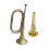 Bugle Trumpet Portable Blowing Bugle for Beginner Stage Performance Students 3
