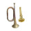 Bugle Trumpet Portable Blowing Bugle for Beginner Stage Performance Students 4