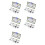 1250PCS Light Touch  Keys 10 Specifications 125 Patch Switches of Each Type 1