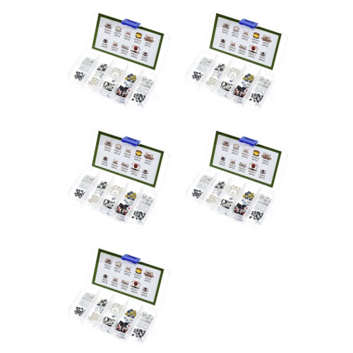 1250PCS Light Touch  Keys 10 Specifications 125 Patch Switches of Each Type