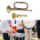 Bugle Trumpet Portable Blowing Bugle for Beginner Stage Performance Students 6