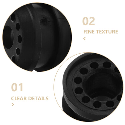 Black Transfer Case Cable Shift Linkage Bushings 2Set 0.75X0.75X0.47In 2
