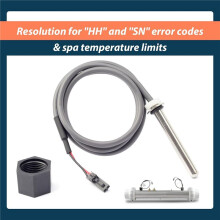 2X Hot Tub Sensor for Balboa Spa Heater M7 System with 24inch Cable Temp/High Limit,Hot Tub Sensor for 30042 30382
