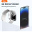 XiHAMA2-Pack2-σε-1 Αδιάβροχη θήκη συμβατή με Apple Watch SE, SE6, 5, 4 – Προφυλακτήρας υπολογιστή + 2