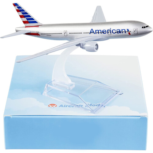 16 cm1: 400 Amerikansk B777 Model Simuleringsflymodel Luftfartsmodel til samling og gave 1