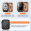 XiHAMA2-Pack2-σε-1Αδιάβροχη θήκη συμβατή με Apple Watch SE, SE6, 5, 4 – Προφυλακτήρας υπολογιστή + 7