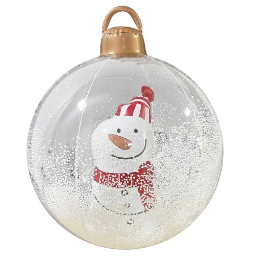 Viflosae PVC Inflatable Christmas Balls 60cm 1
