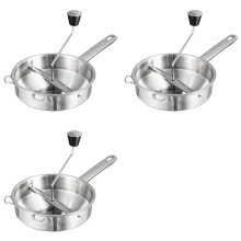 3X Rostfritt Stål Rotary Food Mill Perfekt för Att Göra Puré eller Soppor Av Grönsaker Tomater  Home Köksredskap