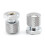 for Harley Softail Road Glide Solo Seat Nuts Mounting Nuts 1/4"-20 Thread Silver 4