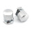 for Harley Softail Road Glide Solo Seat Nuts Mounting Nuts 1/4"-20 Thread Silver 6