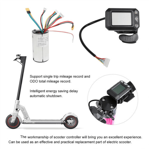 36V elektrisk scooter-controller + LCD-display accelerator + bremsemotorcontroller acceleratorsæt 1